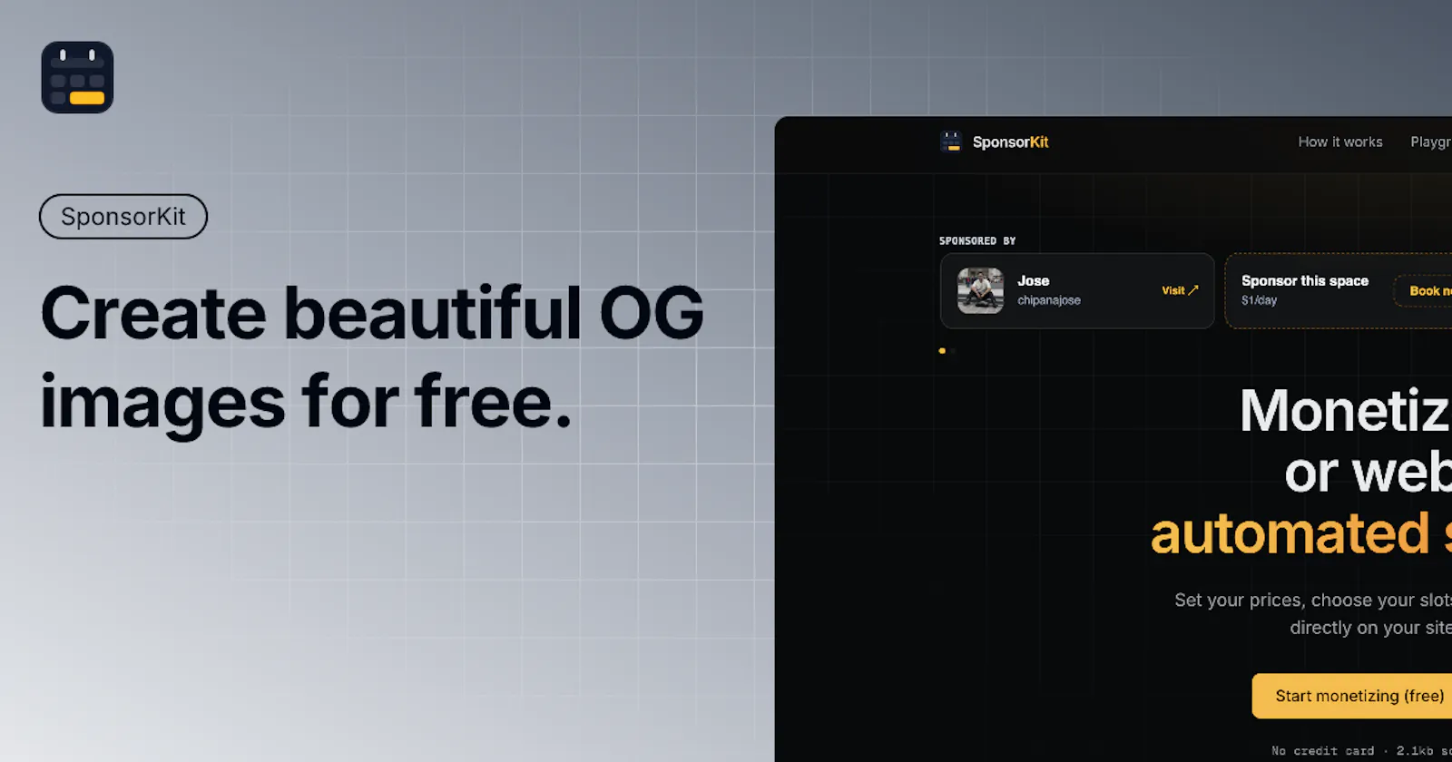 SponsorKit screenshot 1