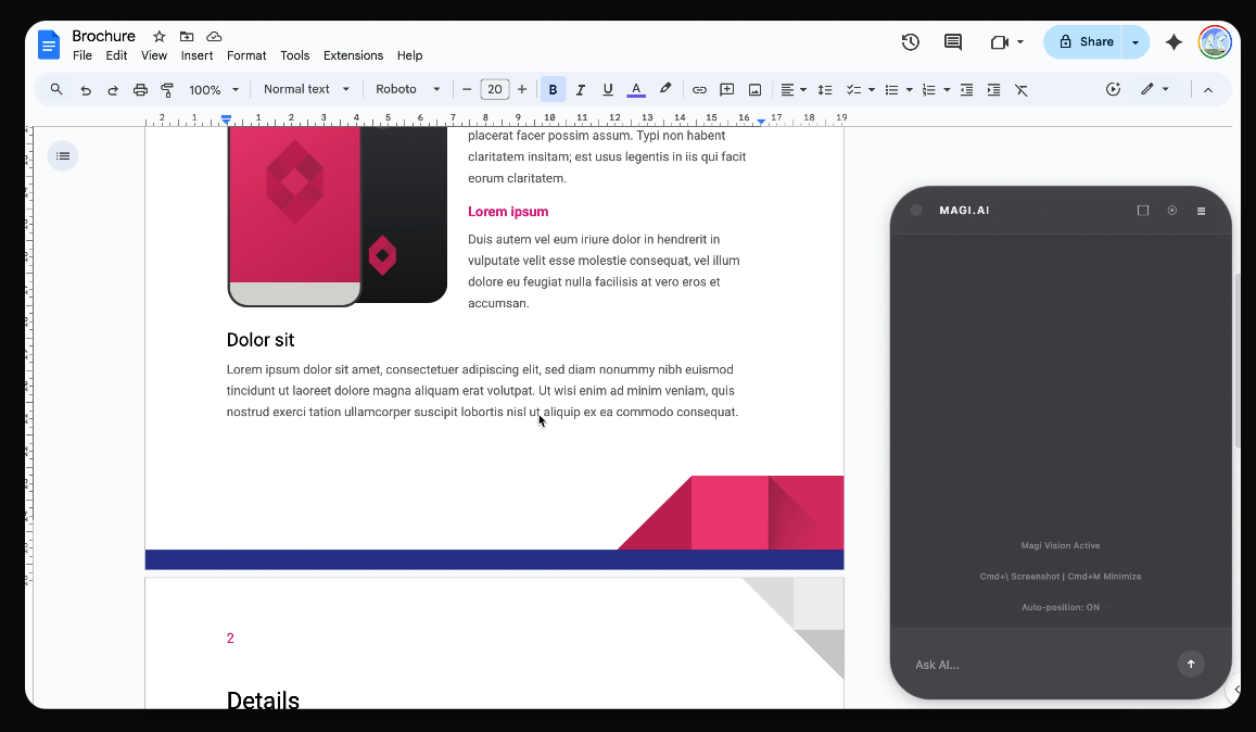 MAGIYE - Screenshot 3 showing product features and functionality