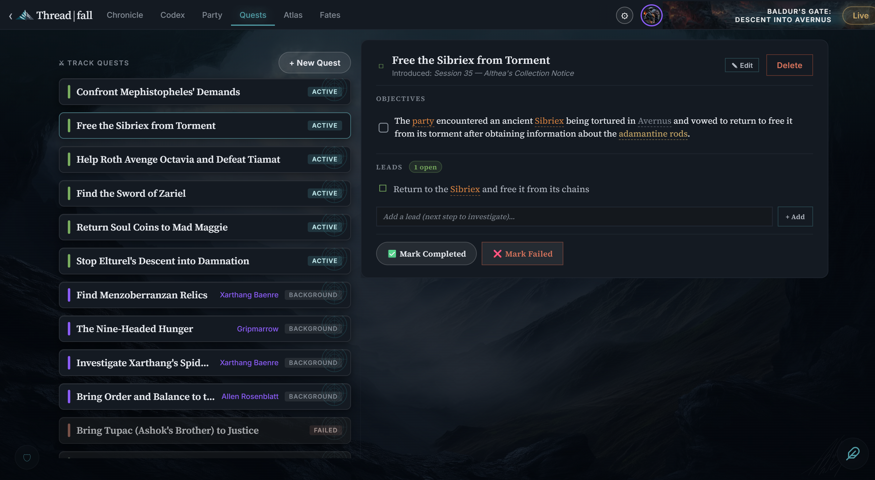 Threadfall gallery image