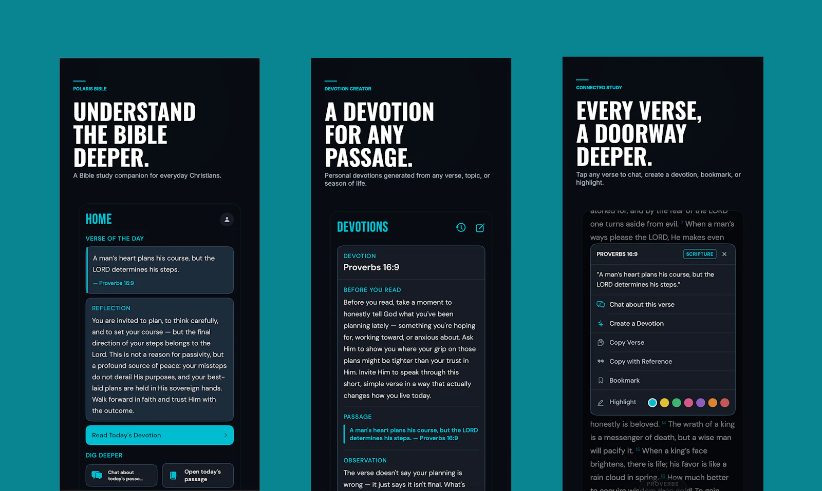 Polaris Bible iOS app launch screenshot 3