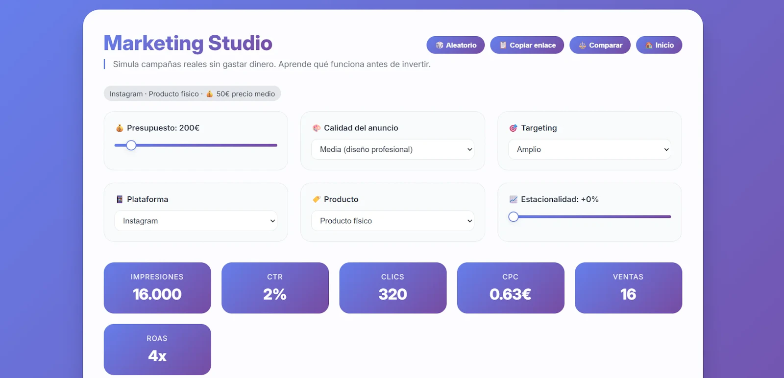 Marketing Simulator screenshot 3