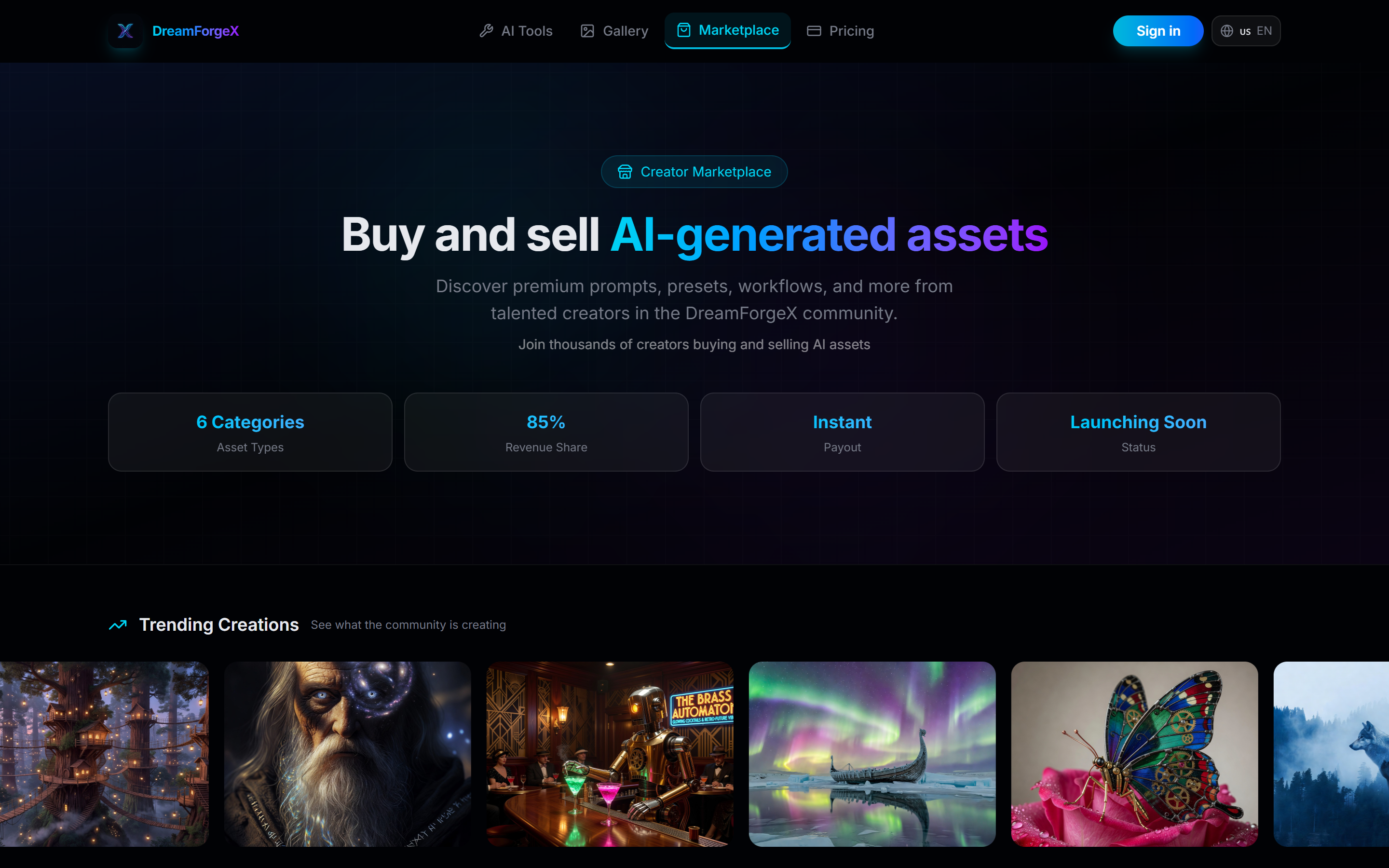 DreamForgeX gallery image