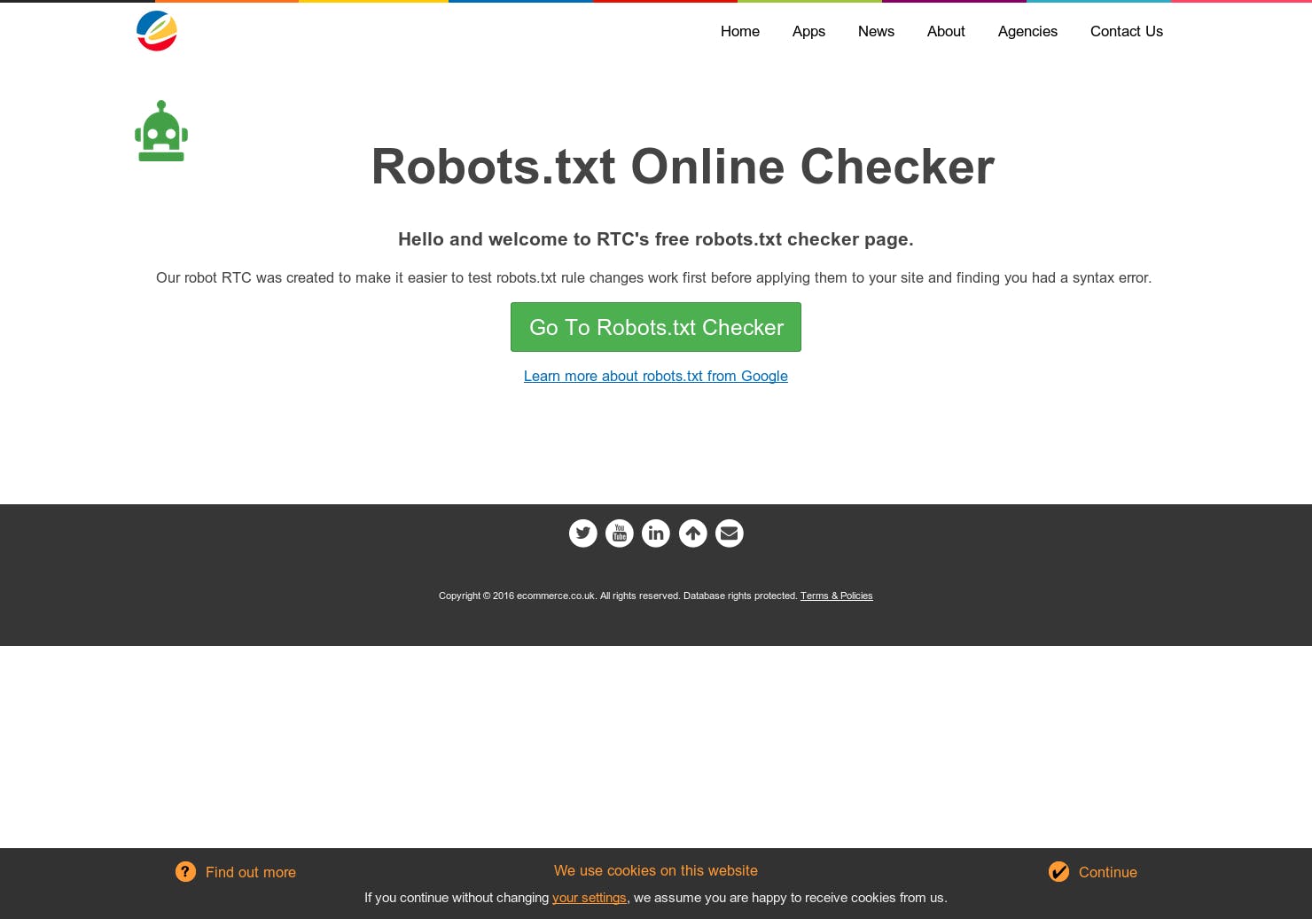 Robots.txt Online Checker media 1