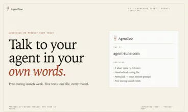 AgentTune gallery image