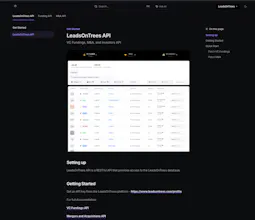 VC Fundings & Acquisitions API gallery image