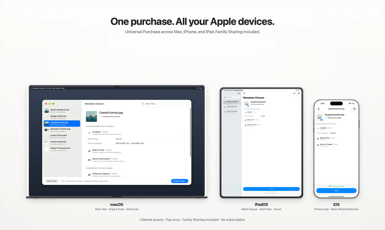 Metadata Cleaner gallery image