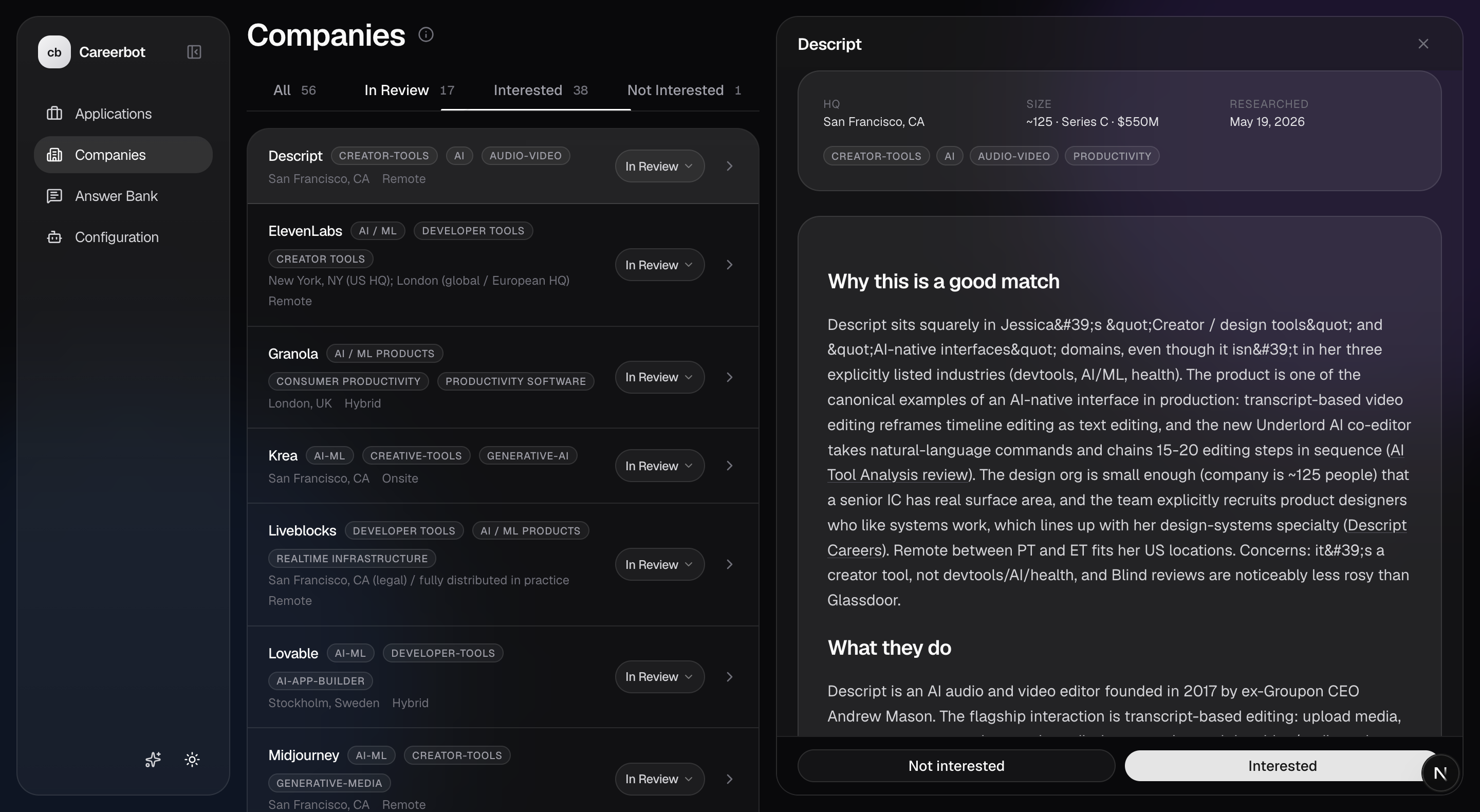 Careerbot gallery image