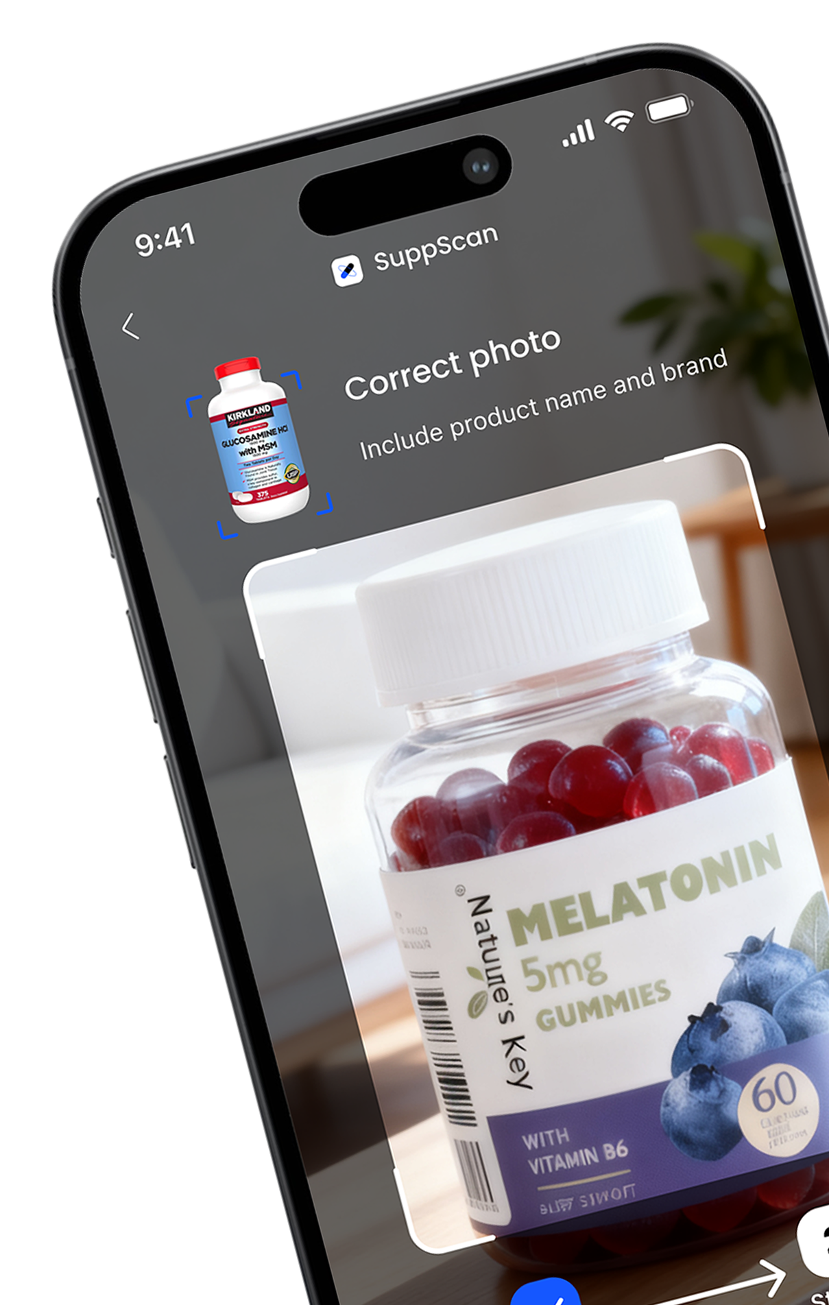 SuppScan - Main product screenshot demonstrating key features and user interface