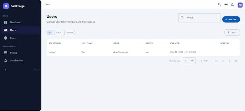 SASS FORGE  screenshot 1