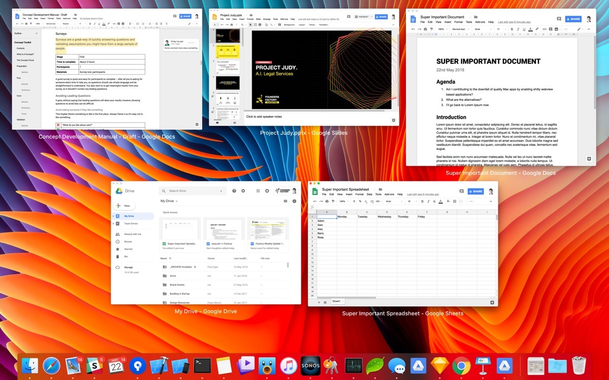 Google Docs for Mac gallery image
