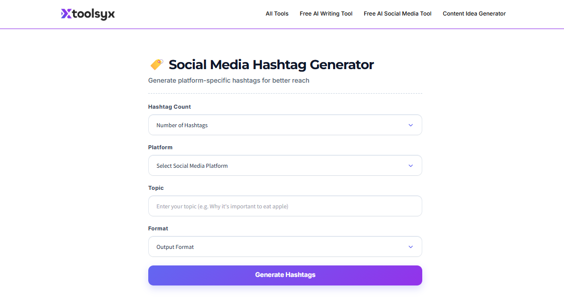 Toolsyx - Screenshot 2 showing product features and functionality