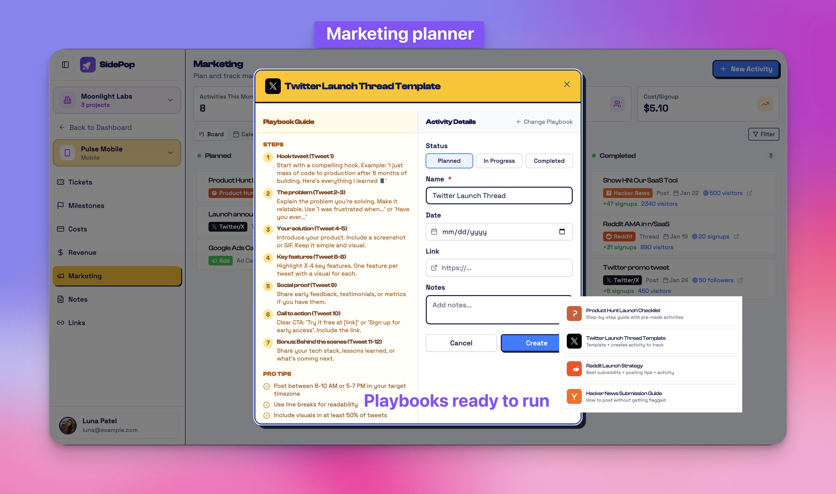 SidePop - Screenshot 5 showing product features and functionality