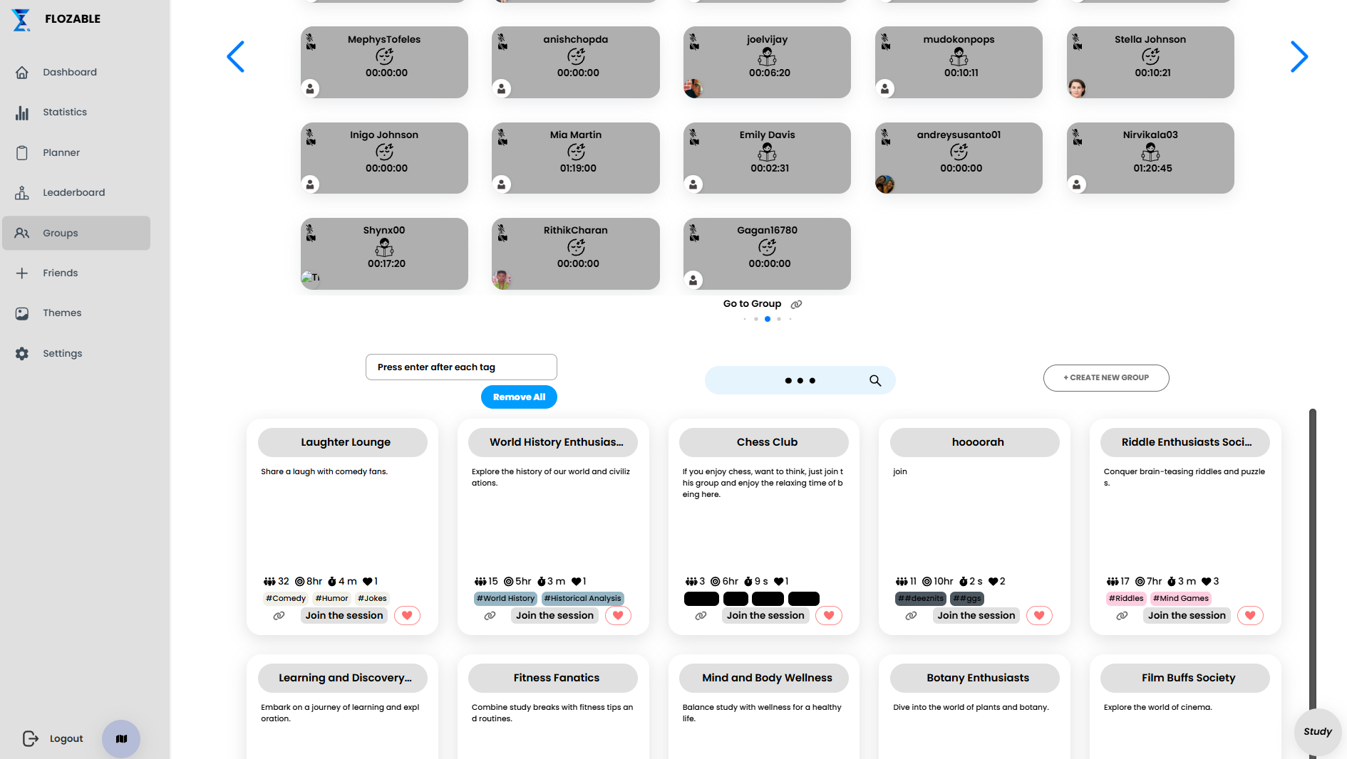 FLOZABLE - Track, analyze, and stay motivated with your study progress media 3
