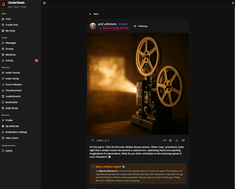 CinderReels.com screenshot 18