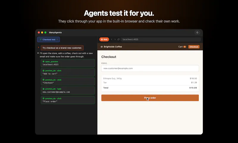 ManyAgents screenshot 4