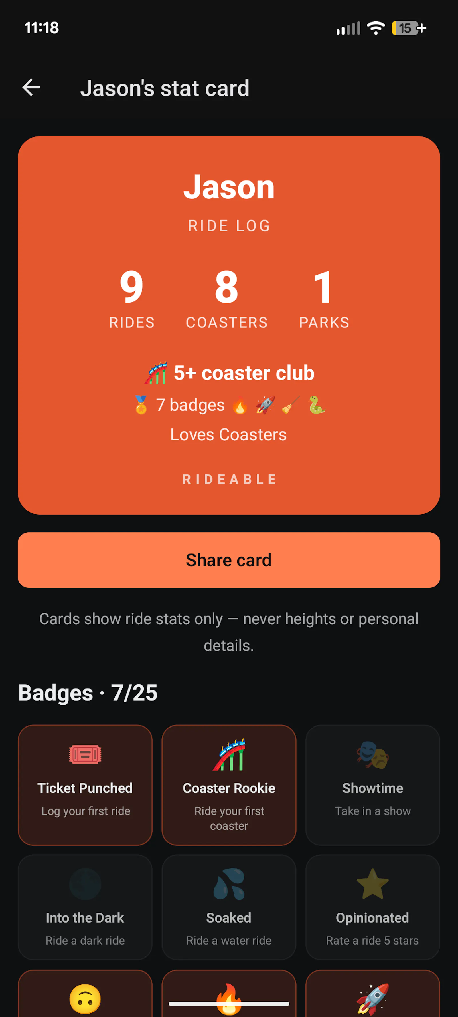 Rideable screenshot 2