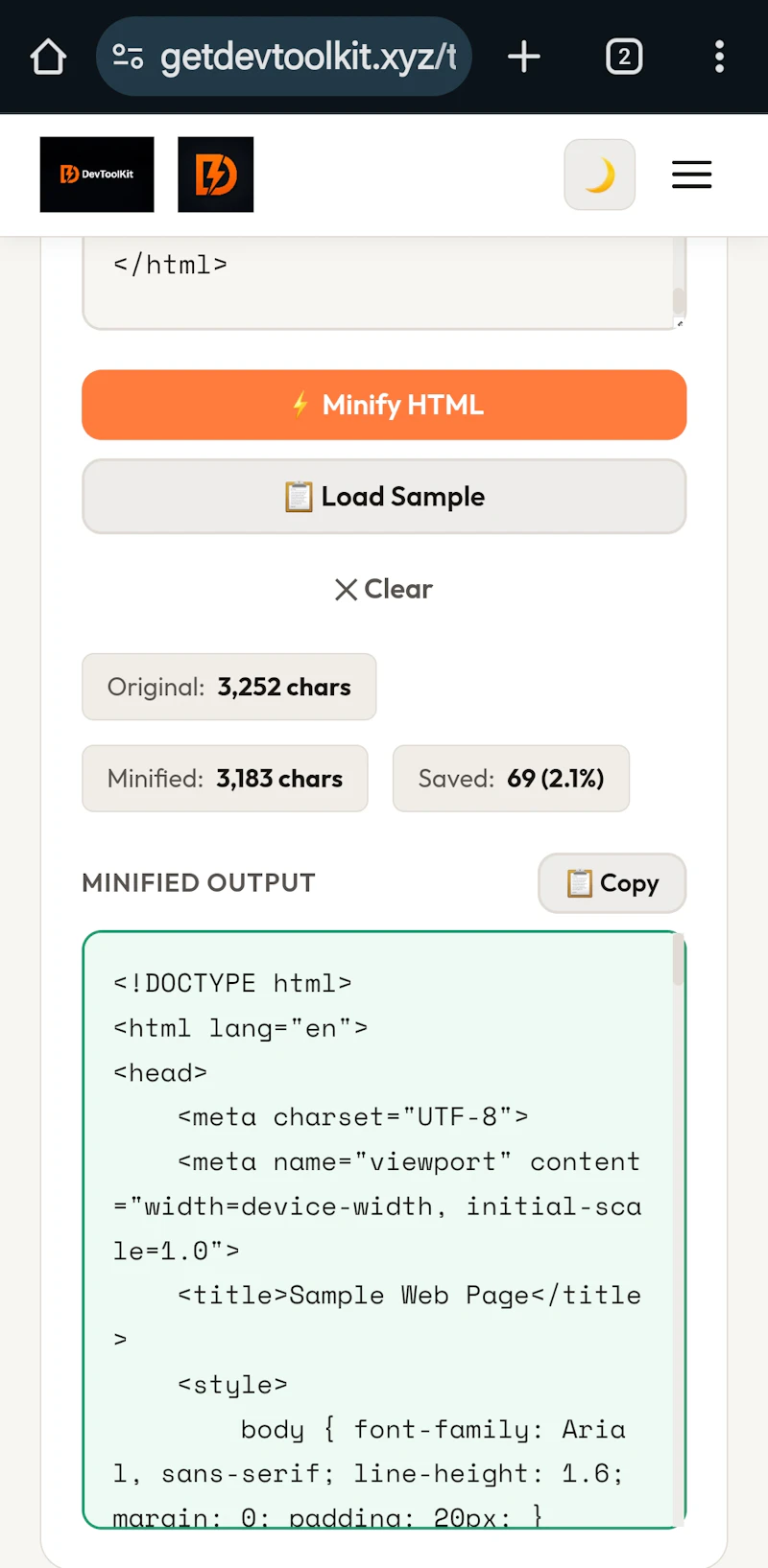 DevToolKit screenshot 3