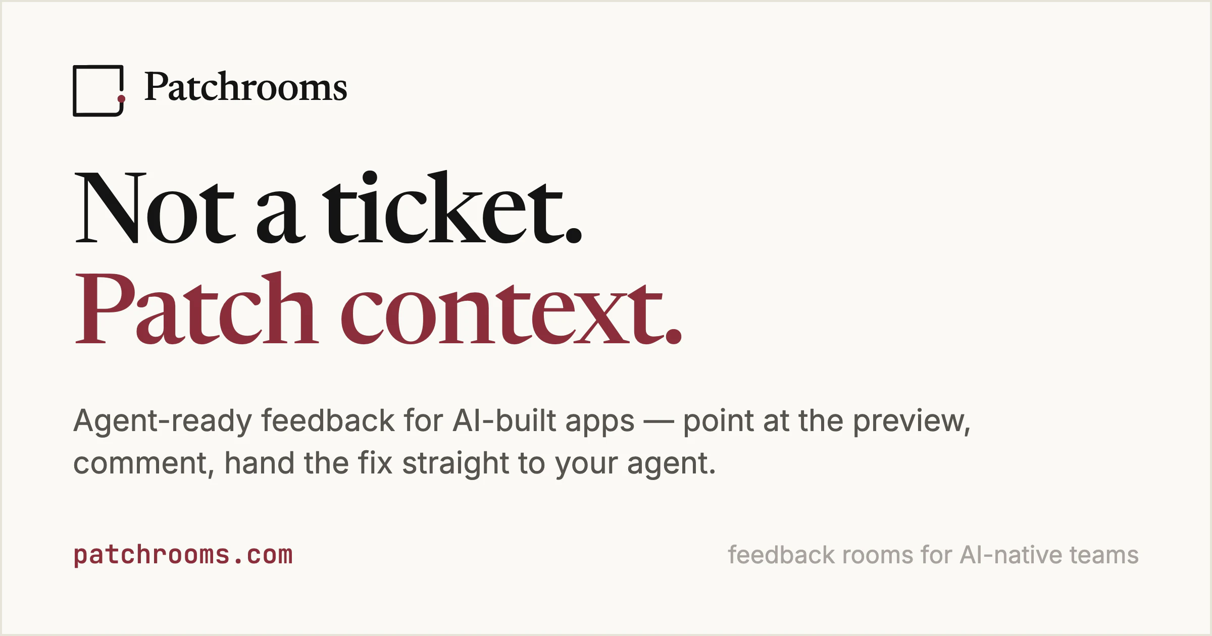 Patchrooms screenshot 1