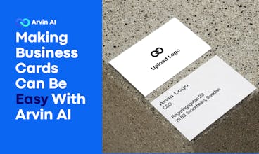 Arvin AI Business Card Generator gallery image