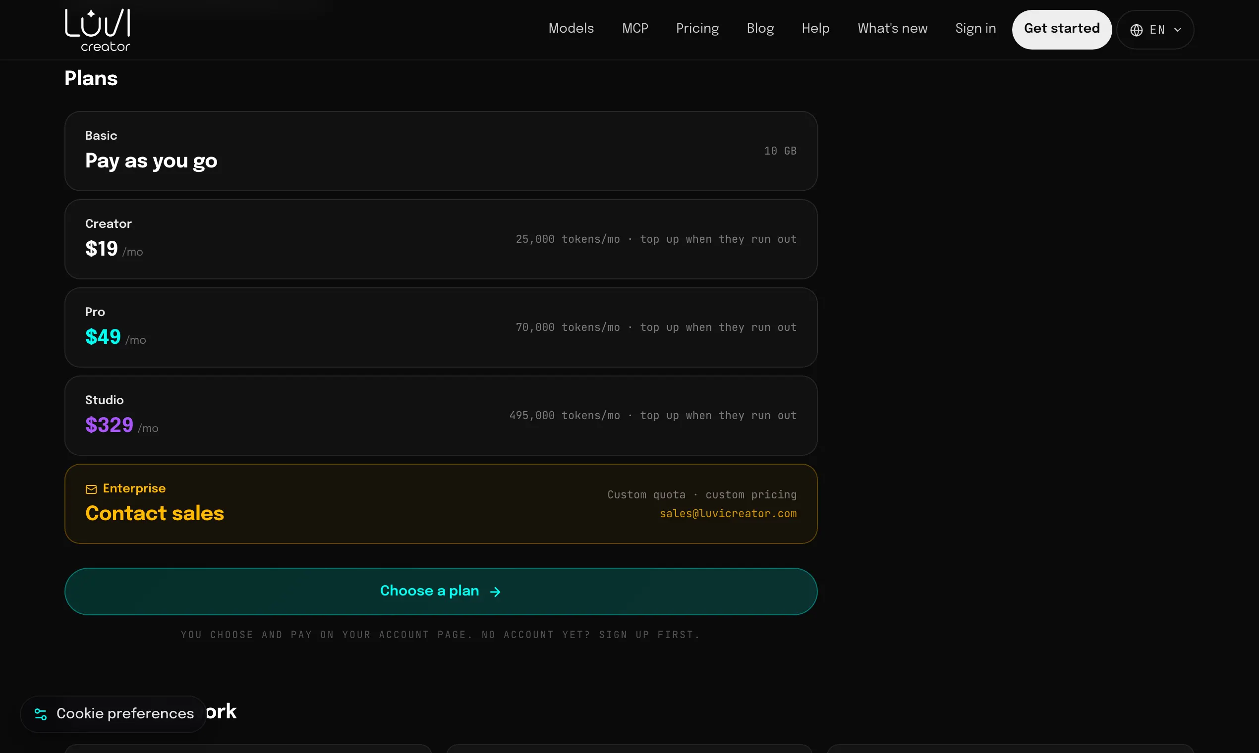 LUVI Creator gallery image