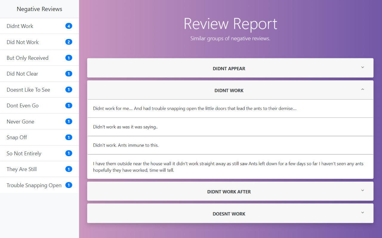 Amazon Review Analyzer