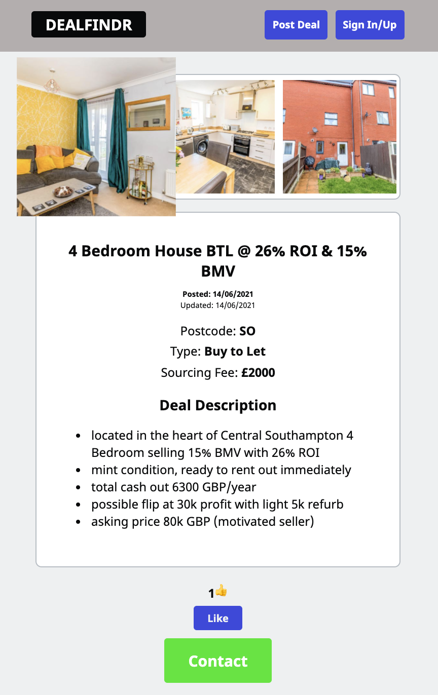 Dealfindr gallery image