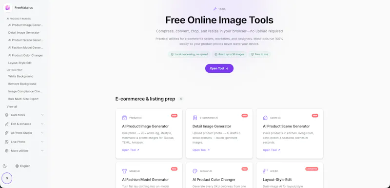 FreeMake.cc screenshot 3
