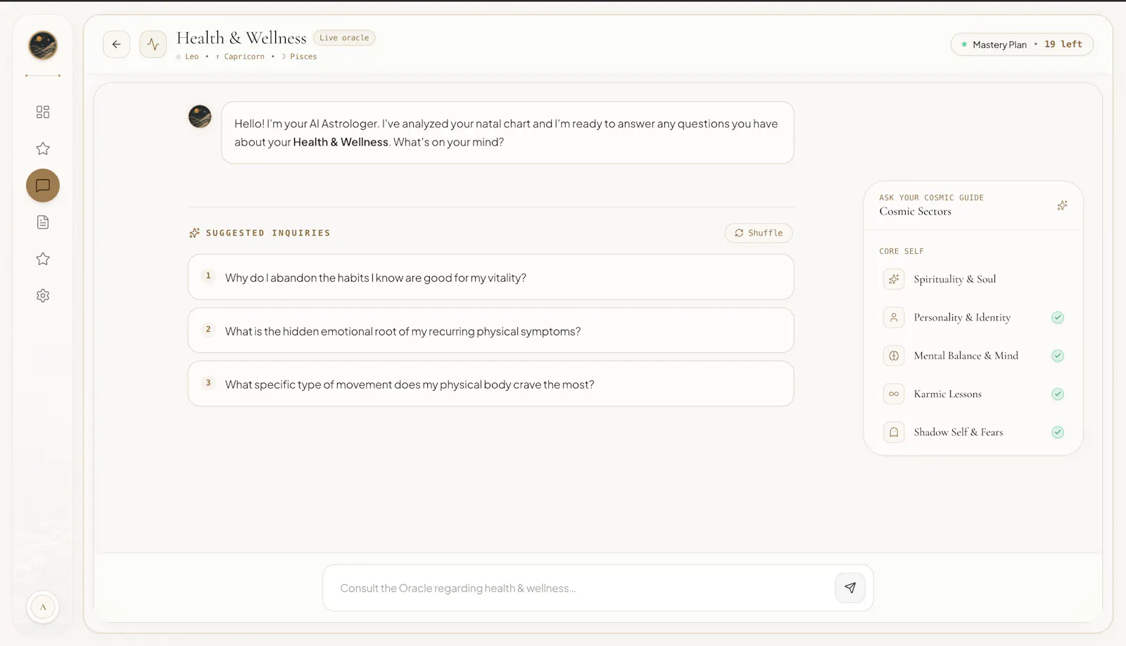 The AI Astrology — Western Astrology screenshot 5