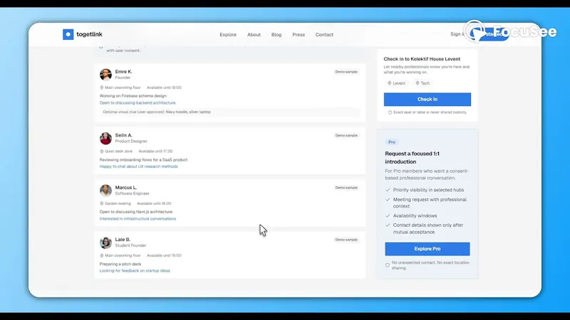 TogetLink screenshot 1 (video preview)
