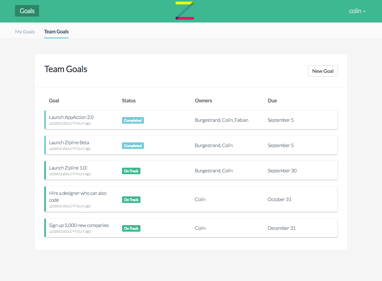 Zipline Goals gallery image