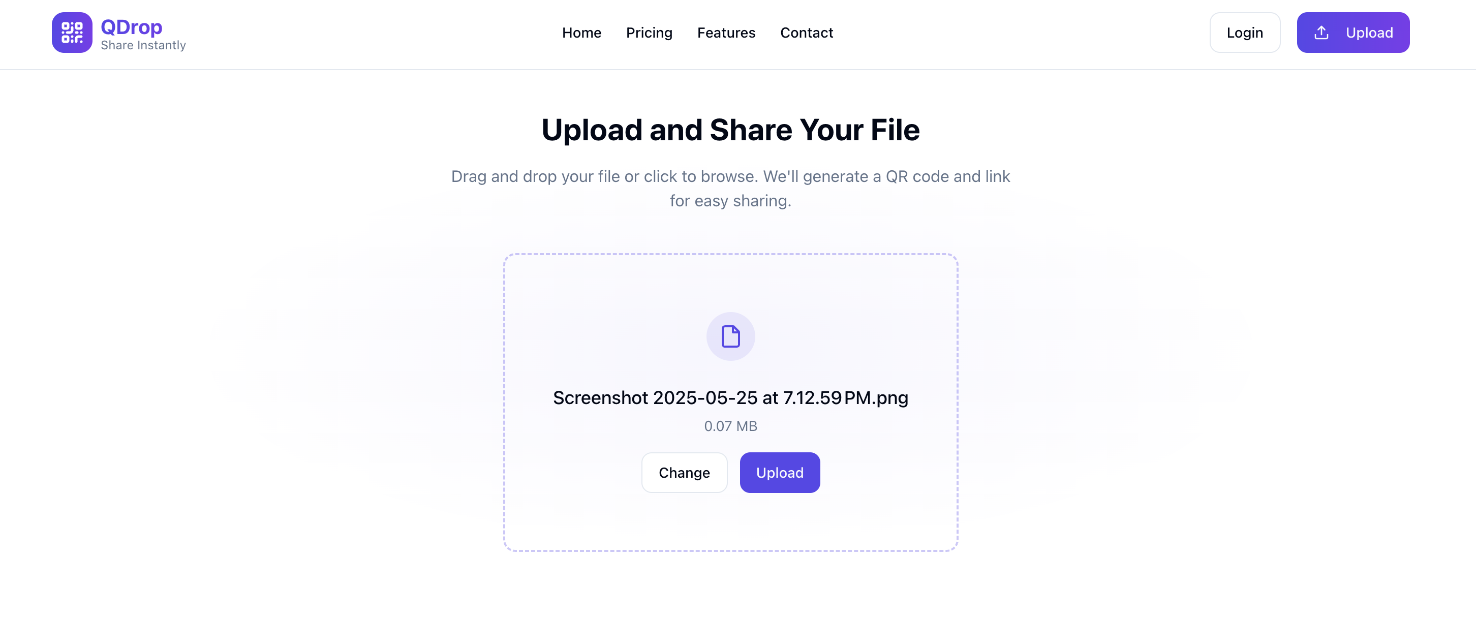 Dorol - Compartir archivos instantáneamente con códigos QR media 5
