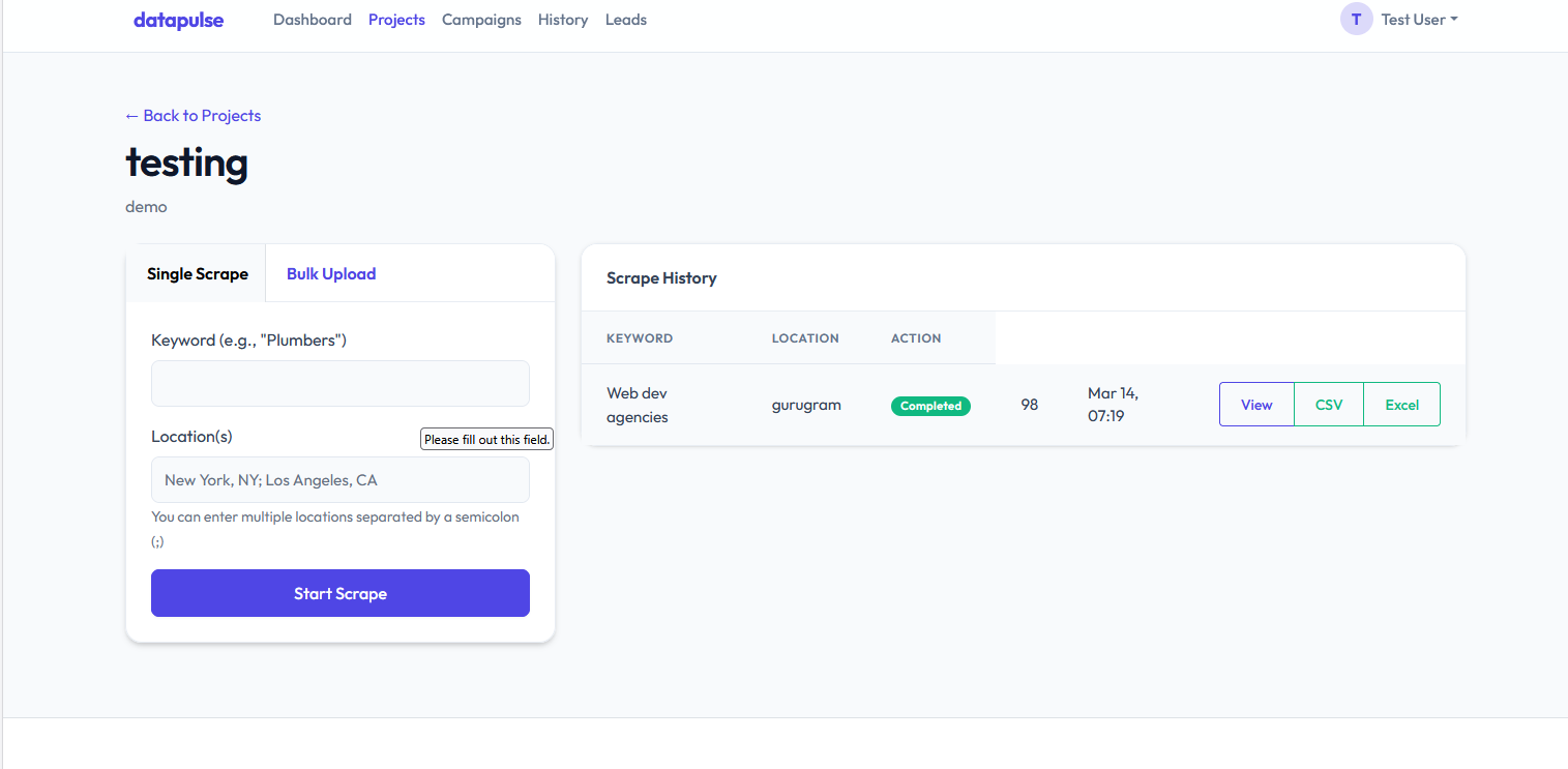 datapulse - Product Hunt launch logo and brand identity