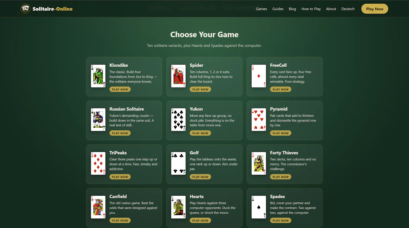 Solitaire-Online.com screenshot 4
