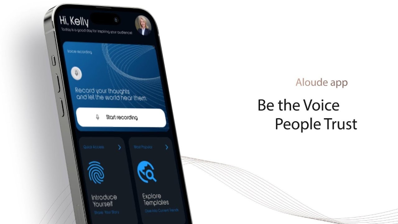 Aloude: Transform Audio to Branded Videos Instantly