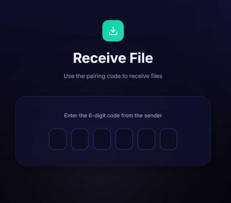 FluxShare - P2P File Transfer - Screenshot 3 showing product features and functionality