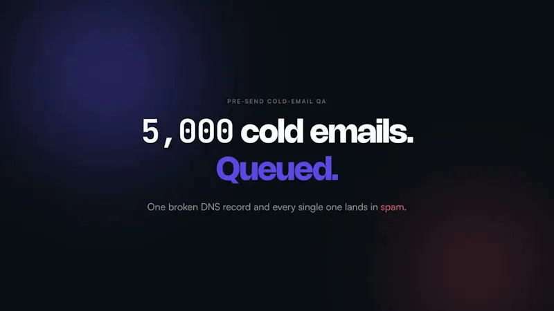 OutboundQA screenshot 1 (video preview)