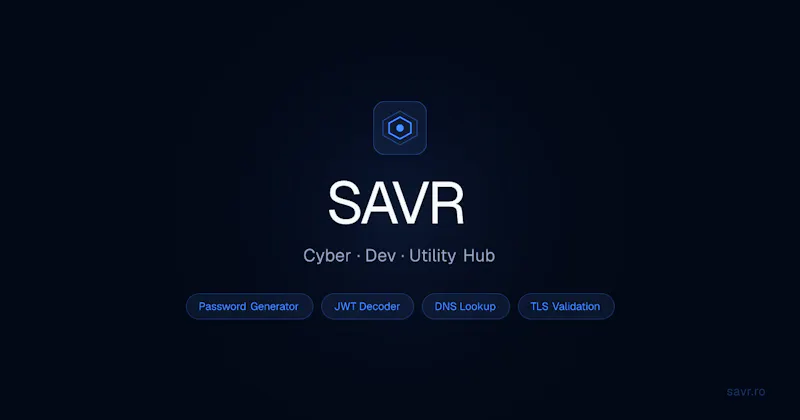 SAVR screenshot 1