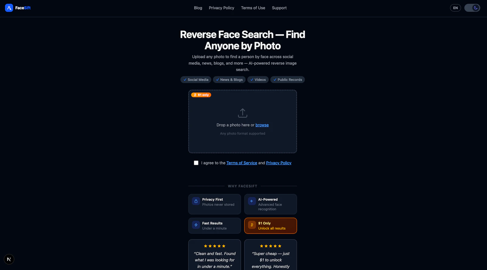 Facesift screenshot 1