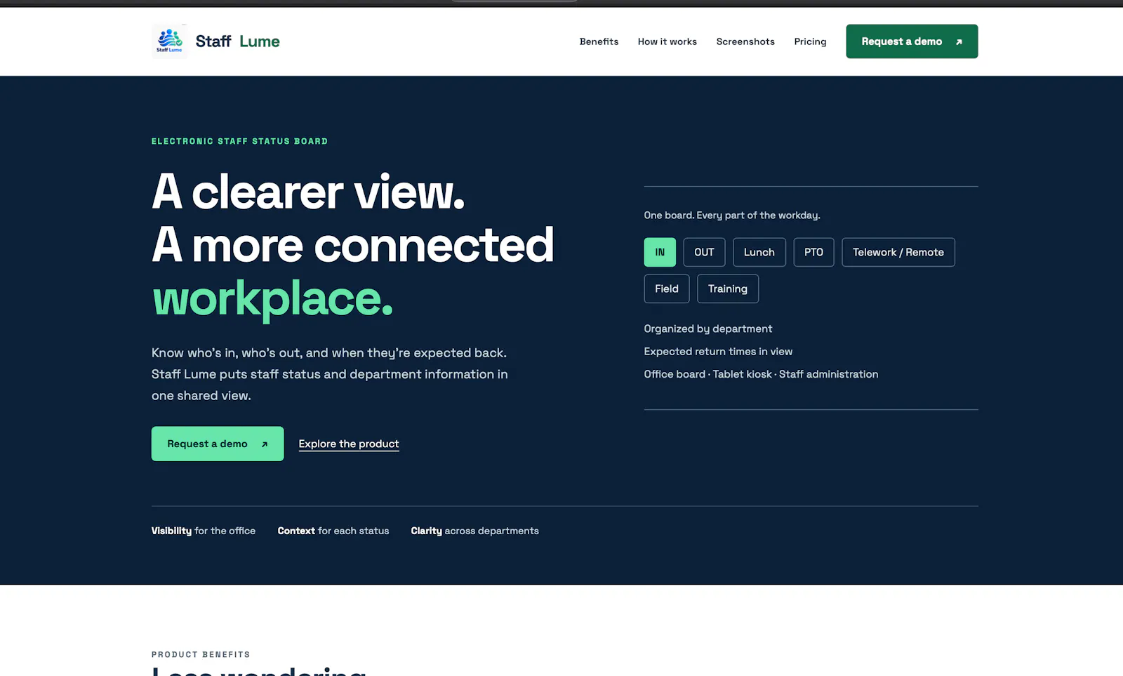 Staff Lume screenshot 1