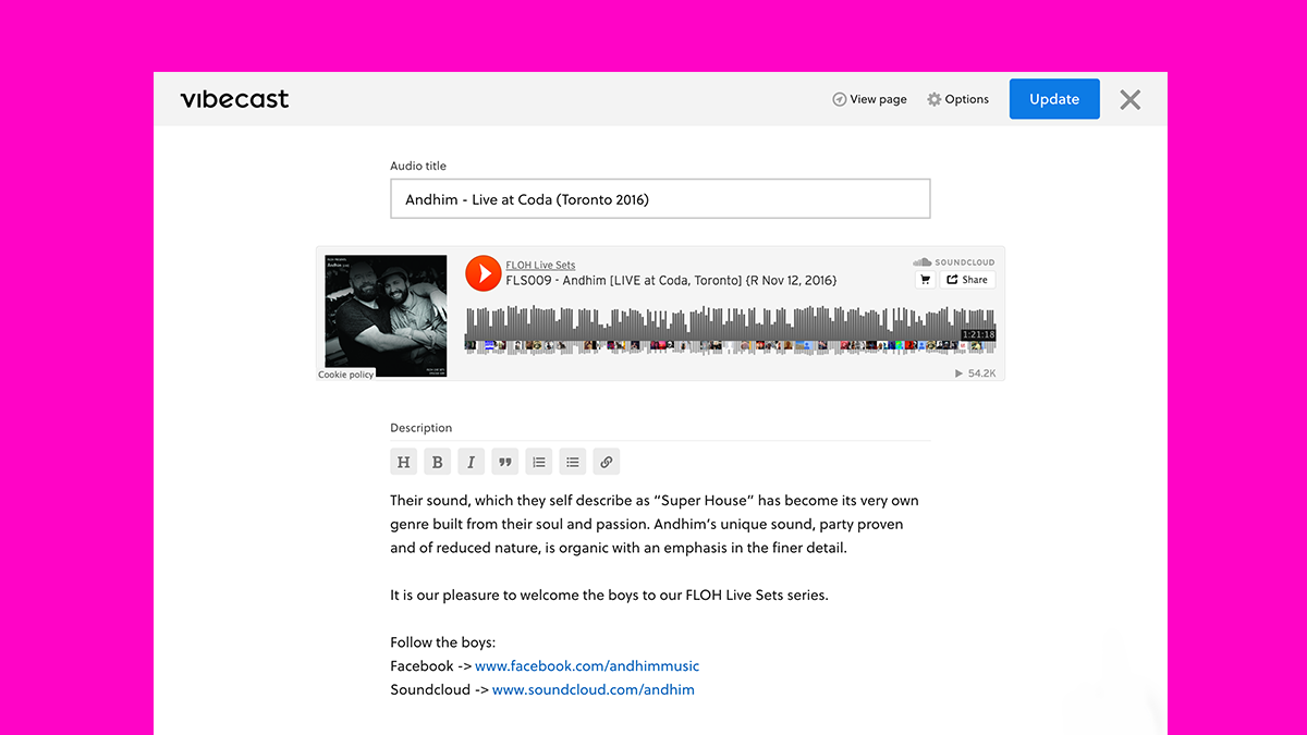 Vibecast gallery image
