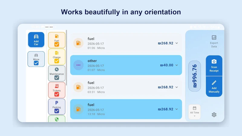 CarEx - Easy expense tracker screenshot 5