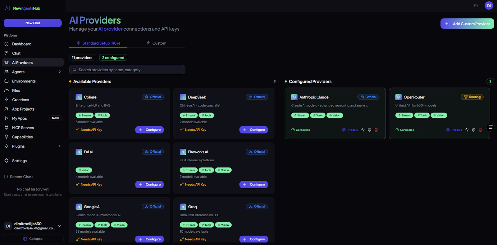 NewAgentsHub screenshot 3
