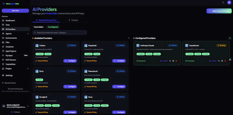 NewAgentsHub screenshot 3
