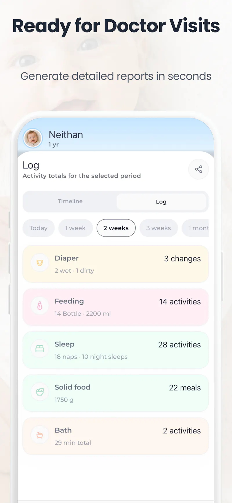 Baby Tracker - Soriva screenshot 6