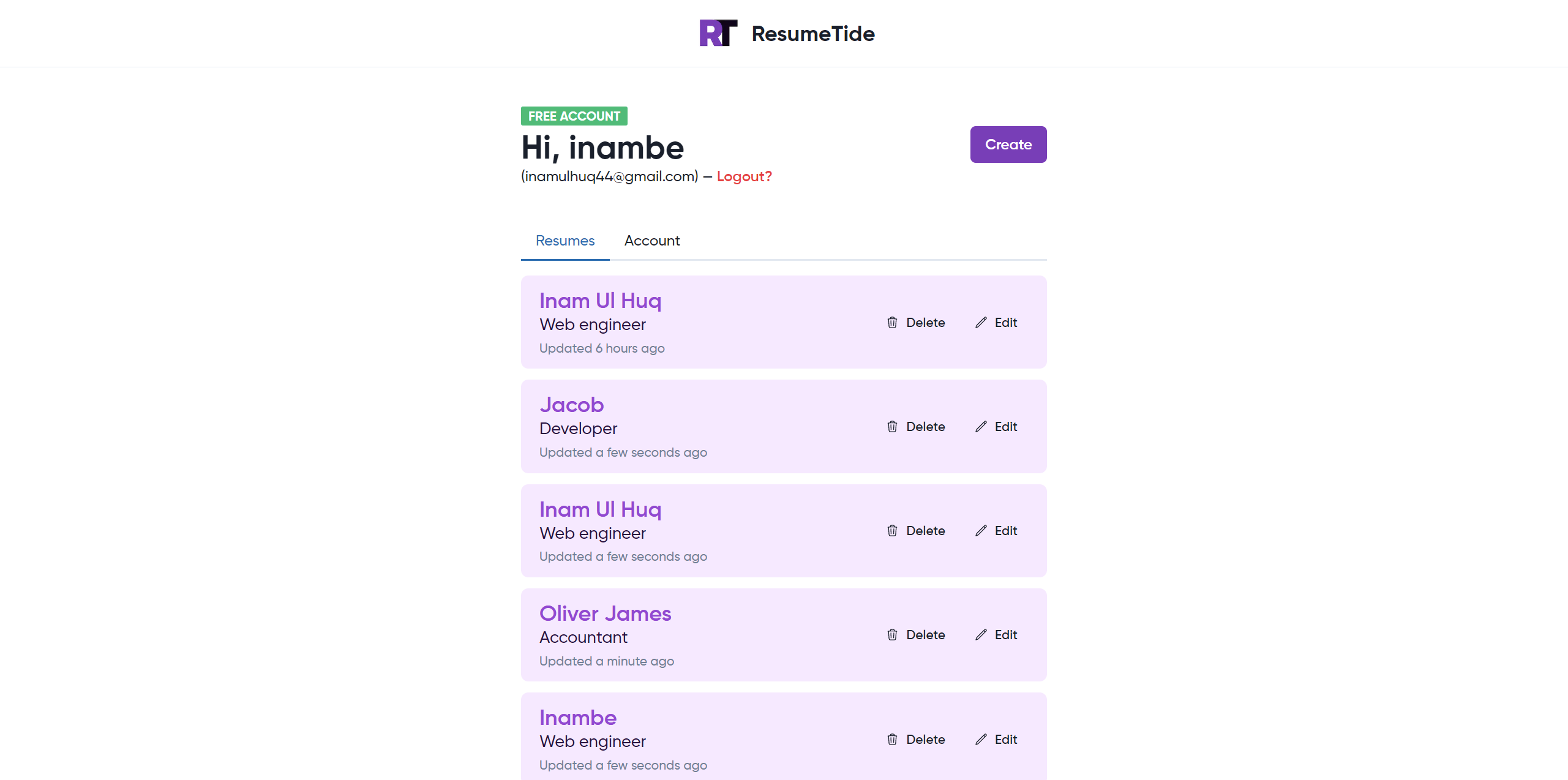 กลับมาใหม่ - Resume Builder สำหรับงานต่อไปของคุณ media 4