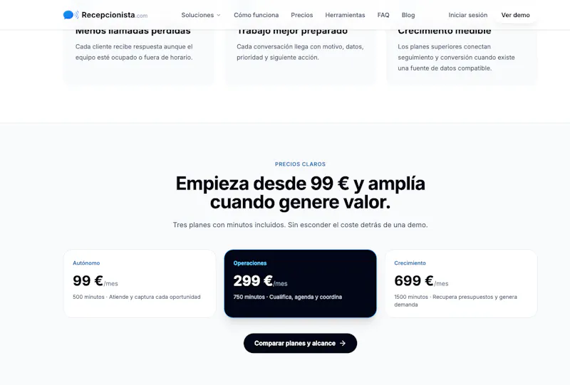 Recepcionista screenshot 6