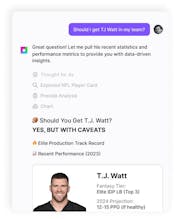 AI Fantasy Football Analyst gallery image