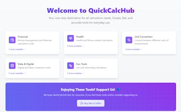 QuickCalcHub gallery image