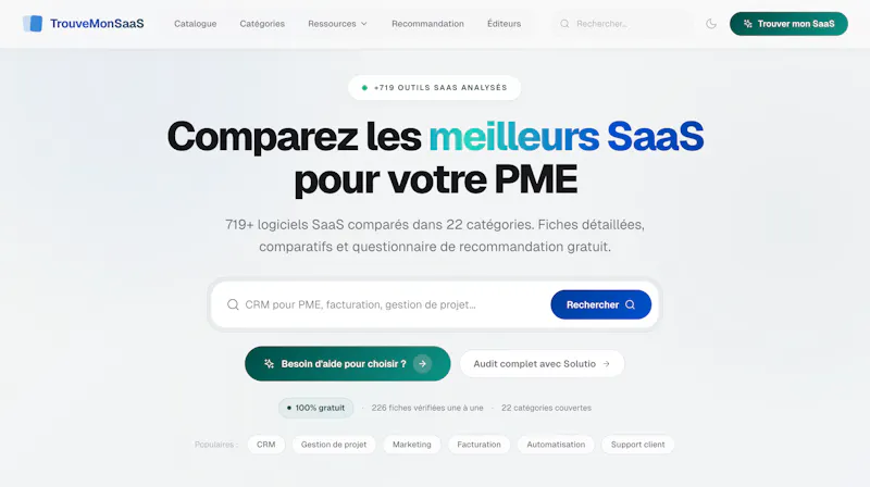 TrouveMonSaaS screenshot 2