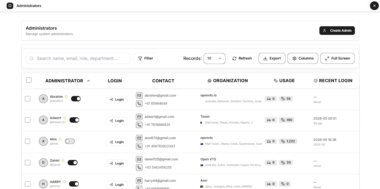 Open VTS  screenshot 4
